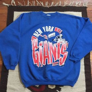1995 Vintage New York Giants Crew Neck Pull Over